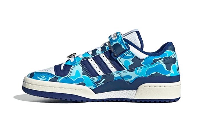 BAPE x Adidas Forum 84 Low 30th Anniversary Blue – Rio Kicks